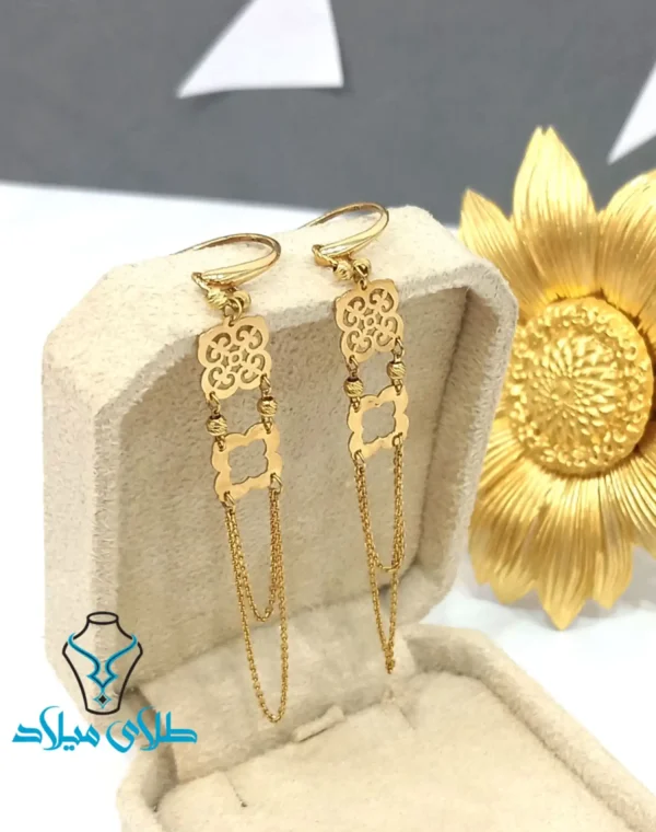 گوشواره آویز کیمیا - Image 2