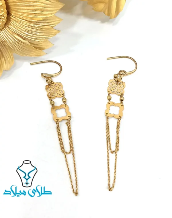 گوشواره آویز کیمیا - Image 3