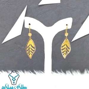 گوشواره آویز برگ