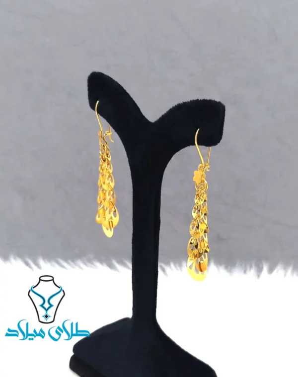 گوشواره آویز حصیری - Image 2