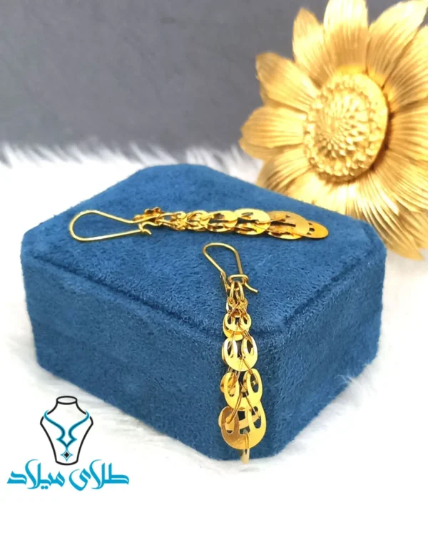 گوشواره آویز حصیری - Image 4