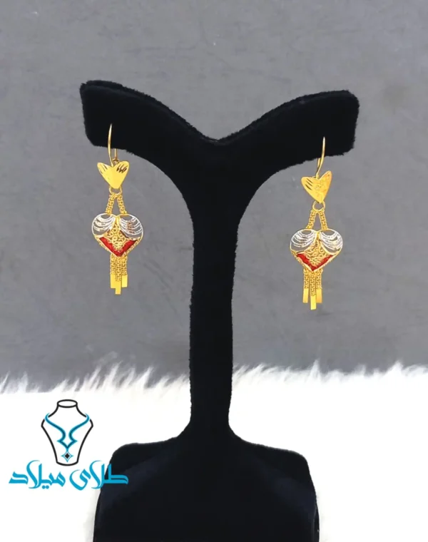 گوشواره آویز هندی - Image 4