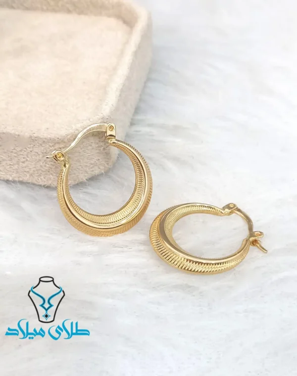 خرید گوشواره حلقه ای سونیا
