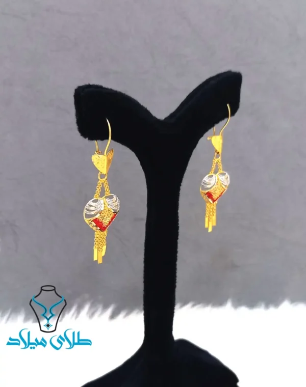 گوشواره آویز هندی - Image 2