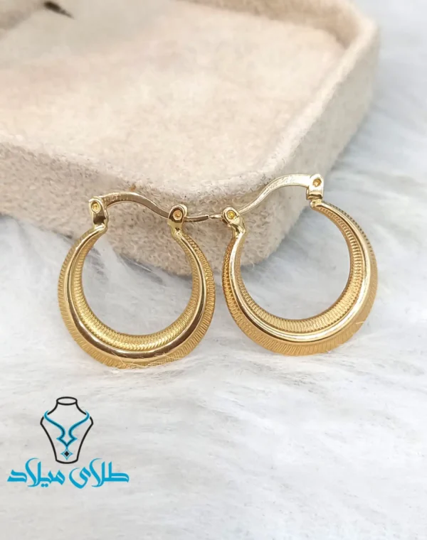 گوشواره حلقه ای سونیا - Image 4