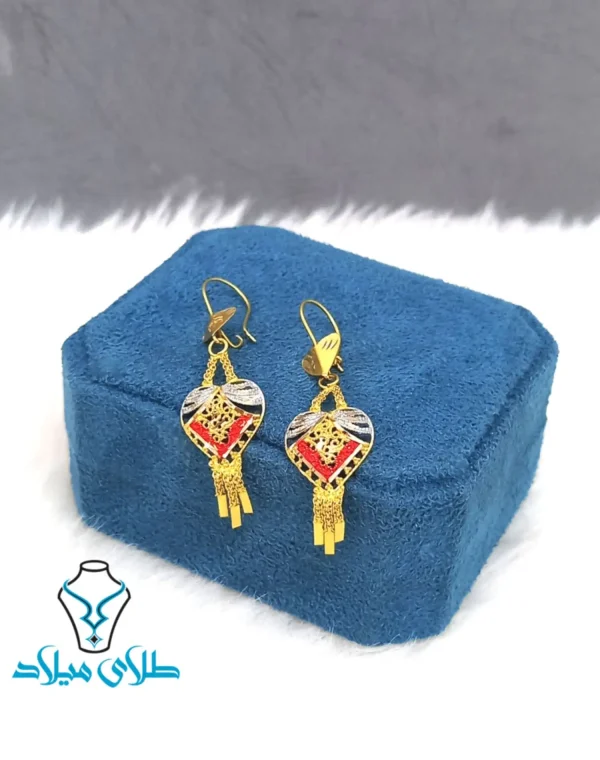 گوشواره آویز هندی - Image 3