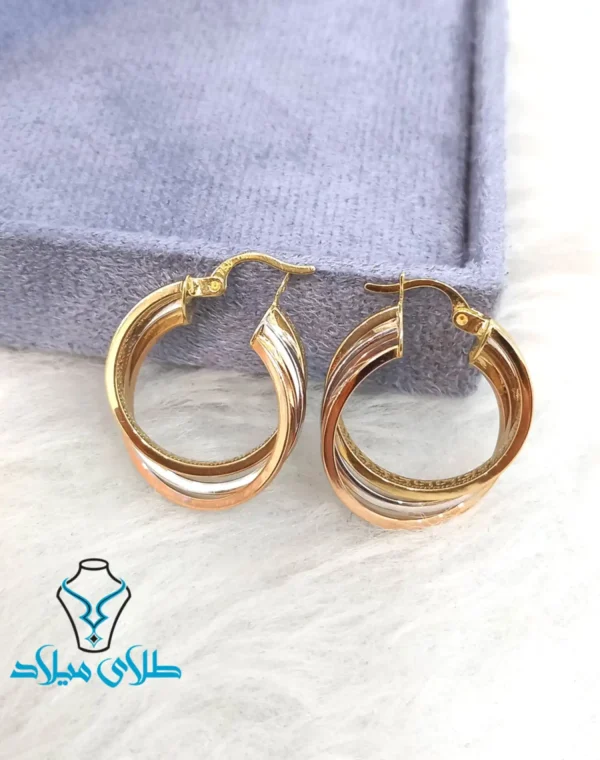 گوشواره حلقه ای ملیسا - Image 3
