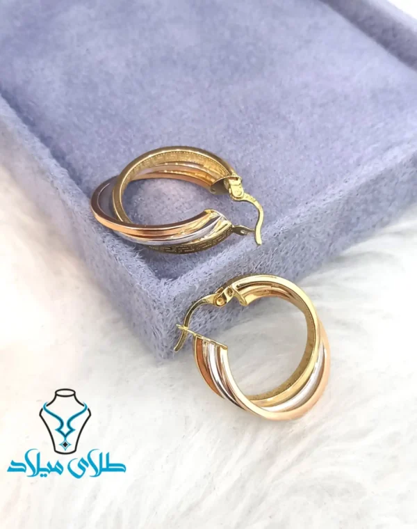 خرید گوشواره حلقه ای ملیسا