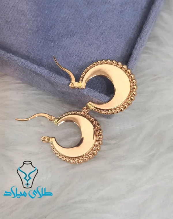 گوشواره حلقه ای نارسیس - Image 3