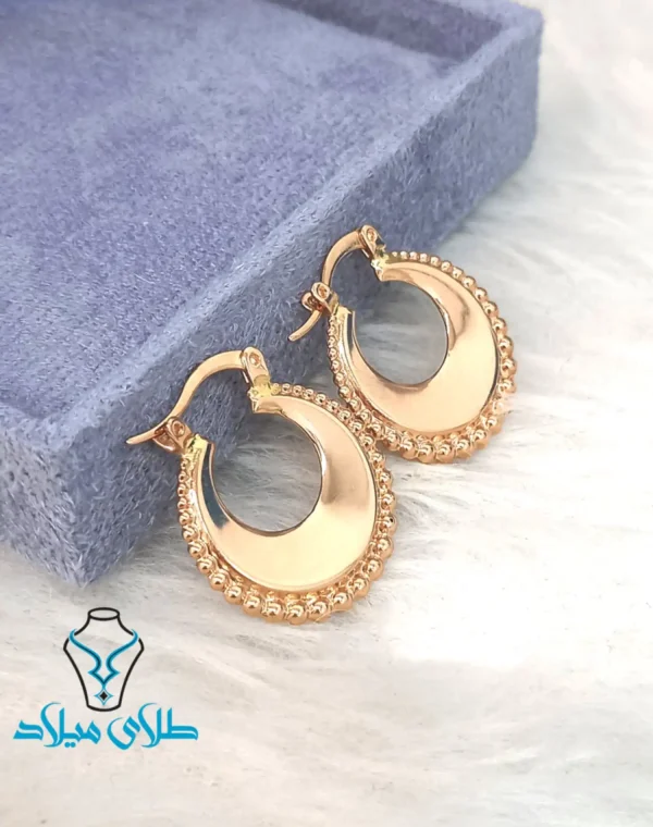 گوشواره حلقه ای نارسیس - Image 5