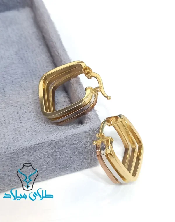 گوشواره حلقه ای هلیسا - Image 4