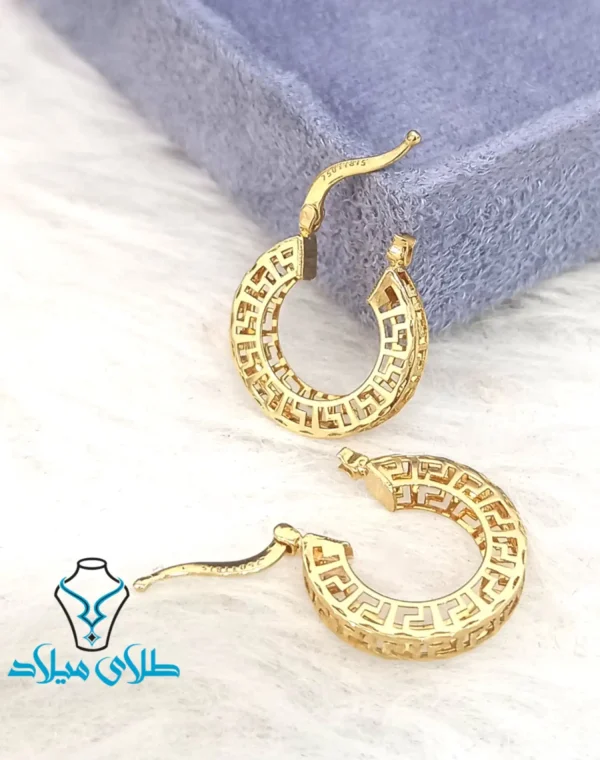 خرید گوشواره حلقه ای ورساچ