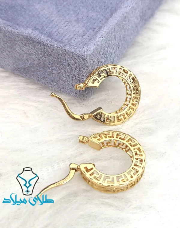 گوشواره حلقه ای ورساچ - Image 3