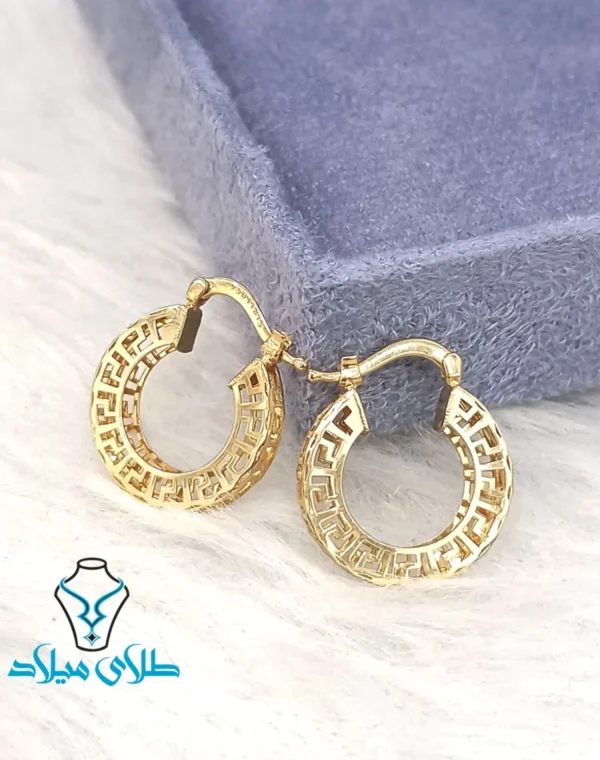 گوشواره حلقه ای ورساچ - Image 5
