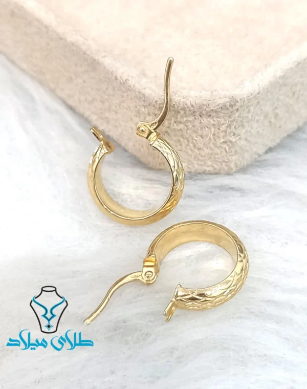 خرید گوشواره حلقه ای هلیسا