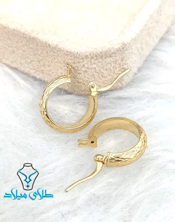گوشواره حلقه ای هلیسا - Image 3