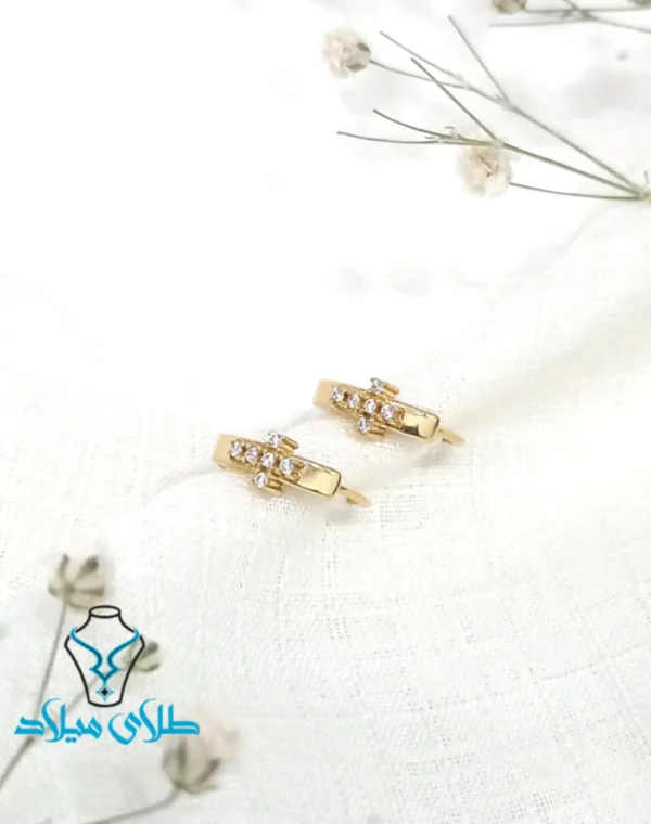 گوشواره حلقه ای ماری - Image 3