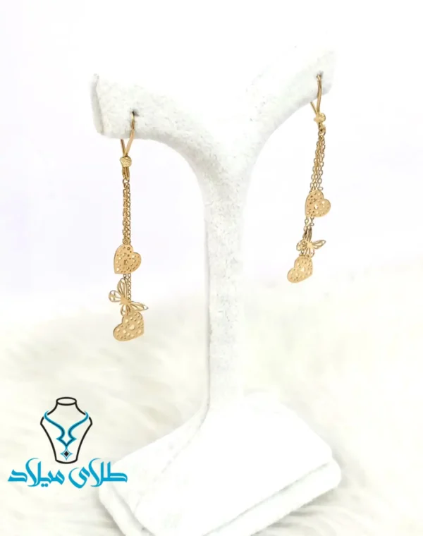 گوشواره آویز شادن - Image 2
