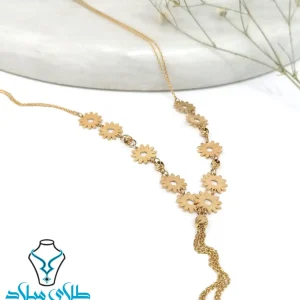 خرید گردنبند فانتزی لاله