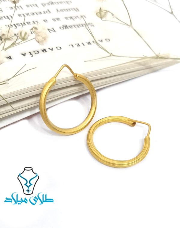 گوشواره حلقه ای فردیس - Image 3