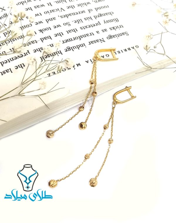 خرید گوشواره آویز نیلای