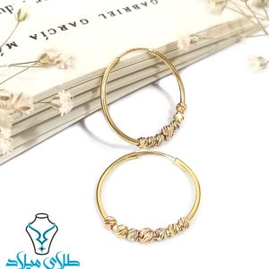 خرید گوشواره حلقه ای نهال
