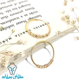 گوشواره حلقه ای نهال