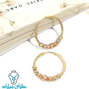 خرید گوشواره حلقه ای هلن