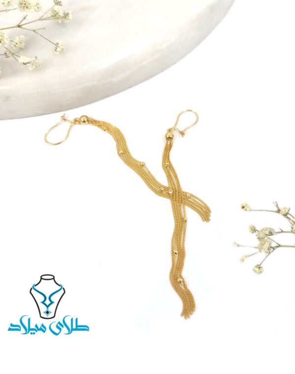 گوشواره آویز بهار - Image 3
