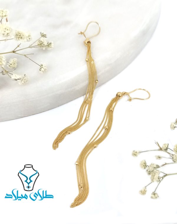 خرید گوشواره آویز بهار