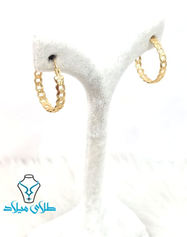 گوشواره حلقه ای آدرا - Image 3