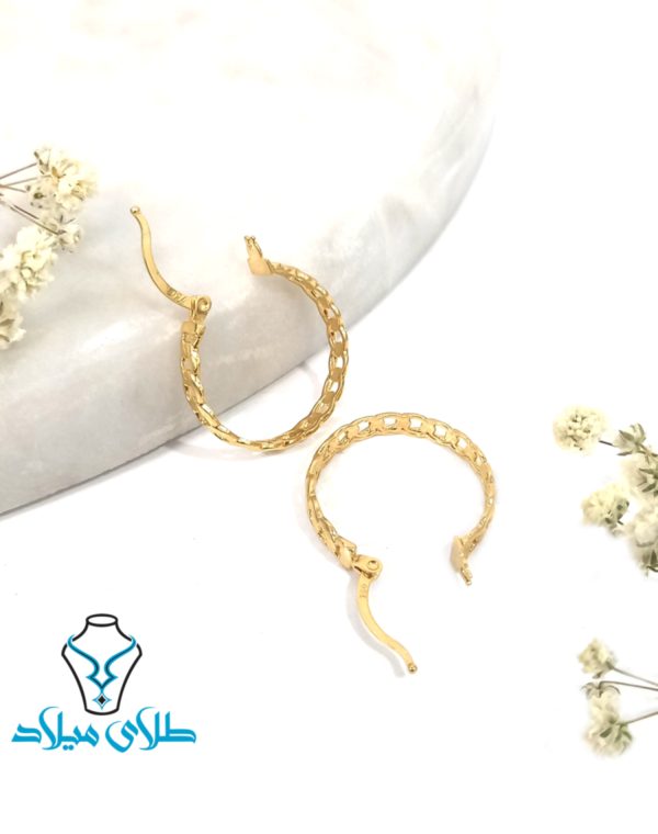 گوشواره حلقه ای آدرا - Image 2