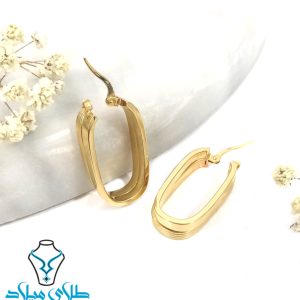 گوشواره حلقه ای نلین