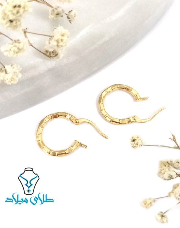 خرید گوشواره حلقه ای تیسا