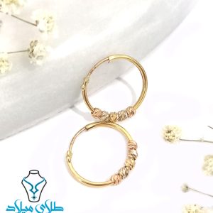 گوشواره حلقه ای یشما