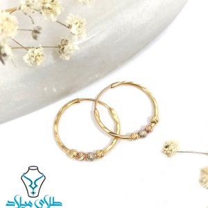 خرید گوشواره حلقه ای یرحا