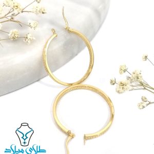 گوشواره حلقه ورساچ کد4