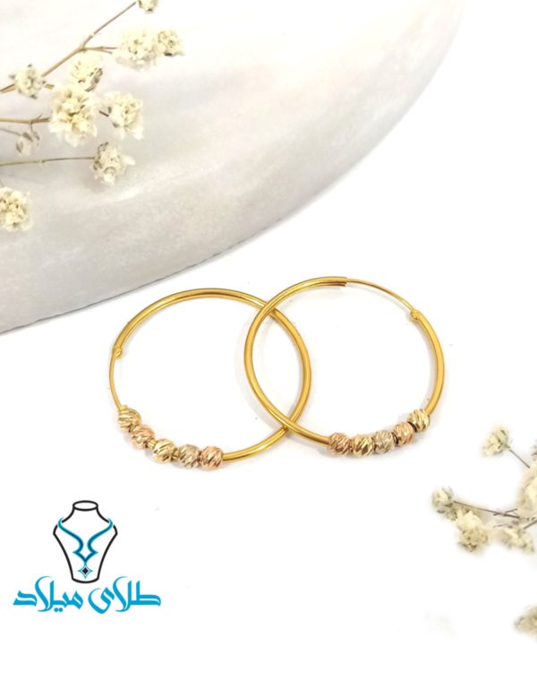 خرید گوشواره حلقه ای کاتیا