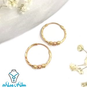 خرید گوشواره حلقه ای وینا