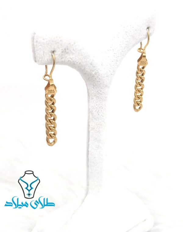 گوشواره آویز کارتیه کد4 - Image 3
