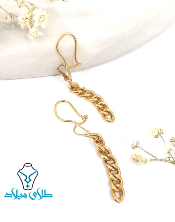 خرید گوشواره آویز کارتیه کد4