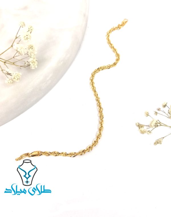 خرید دستبند طلا یارن