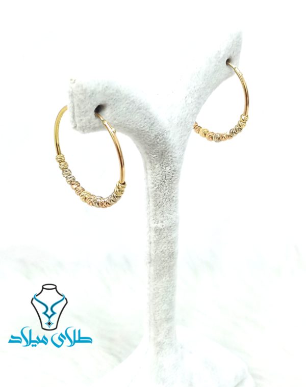 گوشواره حلقه ای ایلدا - Image 3