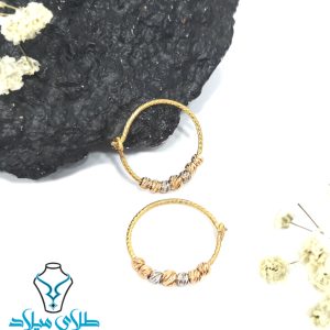 خرید گوشواره حلقه ای نیلسا