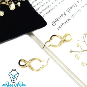 خرید گوشواره حلقه ورساچ کد9