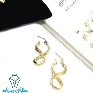 گوشواره حلقه ورساچ کد9