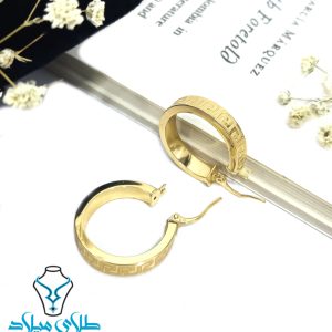 گوشواره حلقه‌ای ورساچ کد12