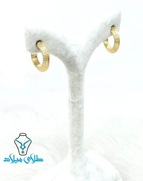 گوشواره حلقه‌ای ورساچ کد14 - Image 3
