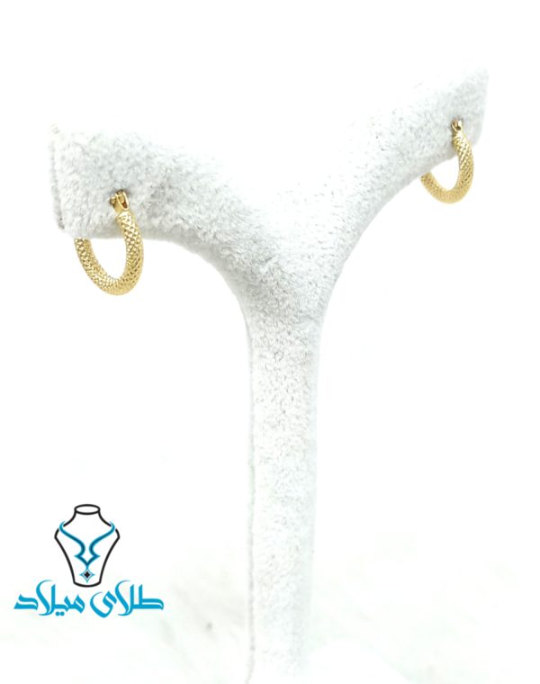 گوشواره حلقه ای مهدا - Image 3