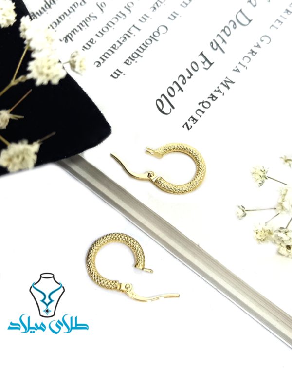 خرید گوشواره حلقه ای مهدا